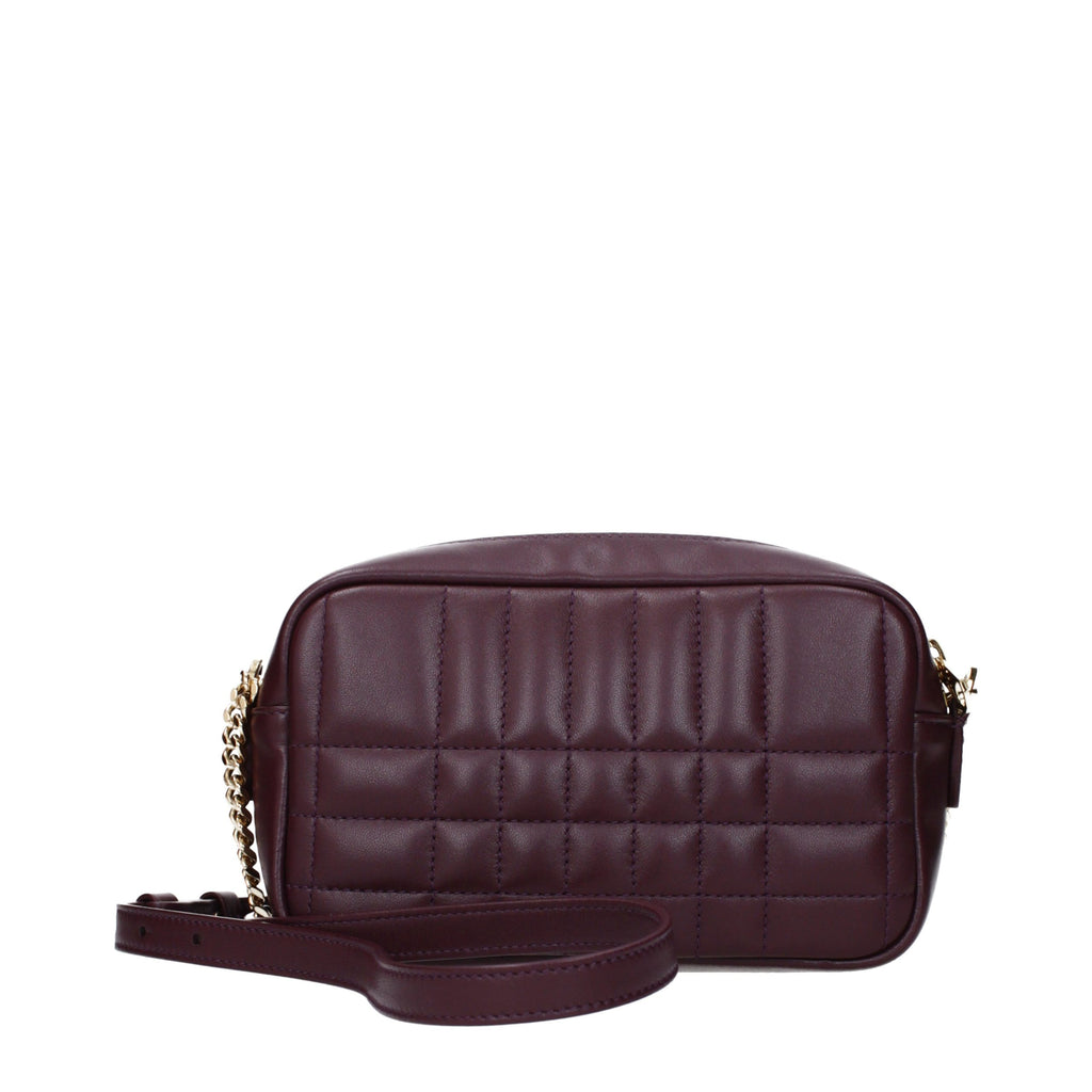 Burberry Red Leather Crossbody Bag - Eljoys Fashion 