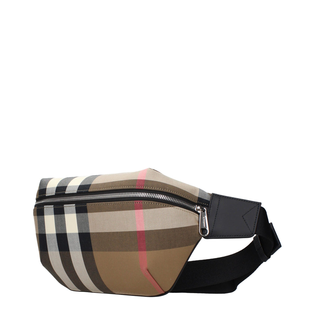 Burberry Beige Fabric Backpack - Eljoys Fashion 