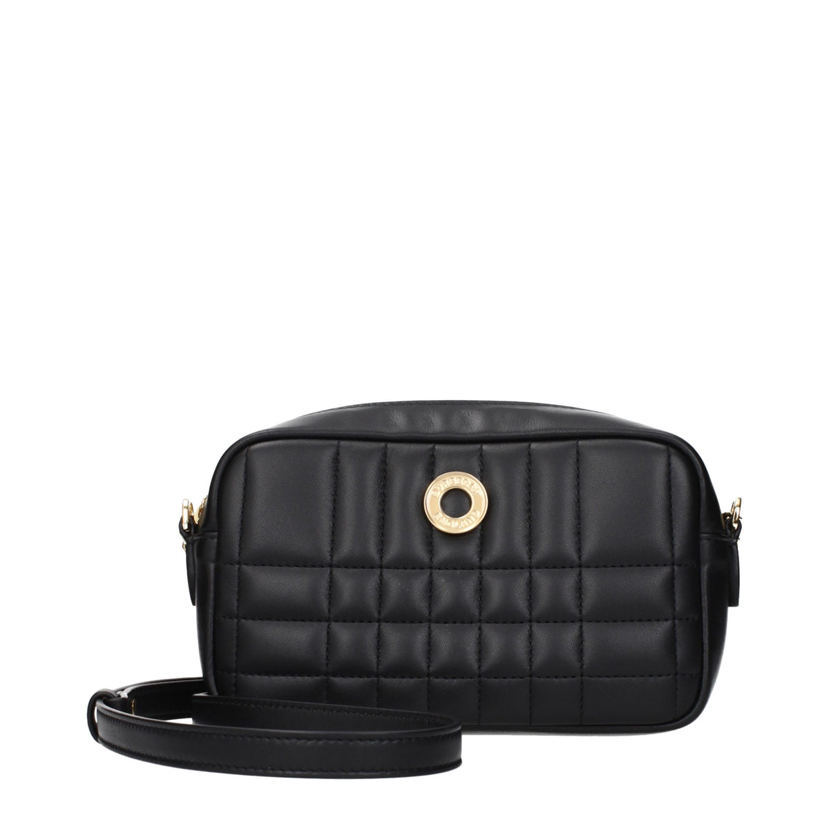 Burberry Black Leather Crossbody Bag - Eljoys Fashion 