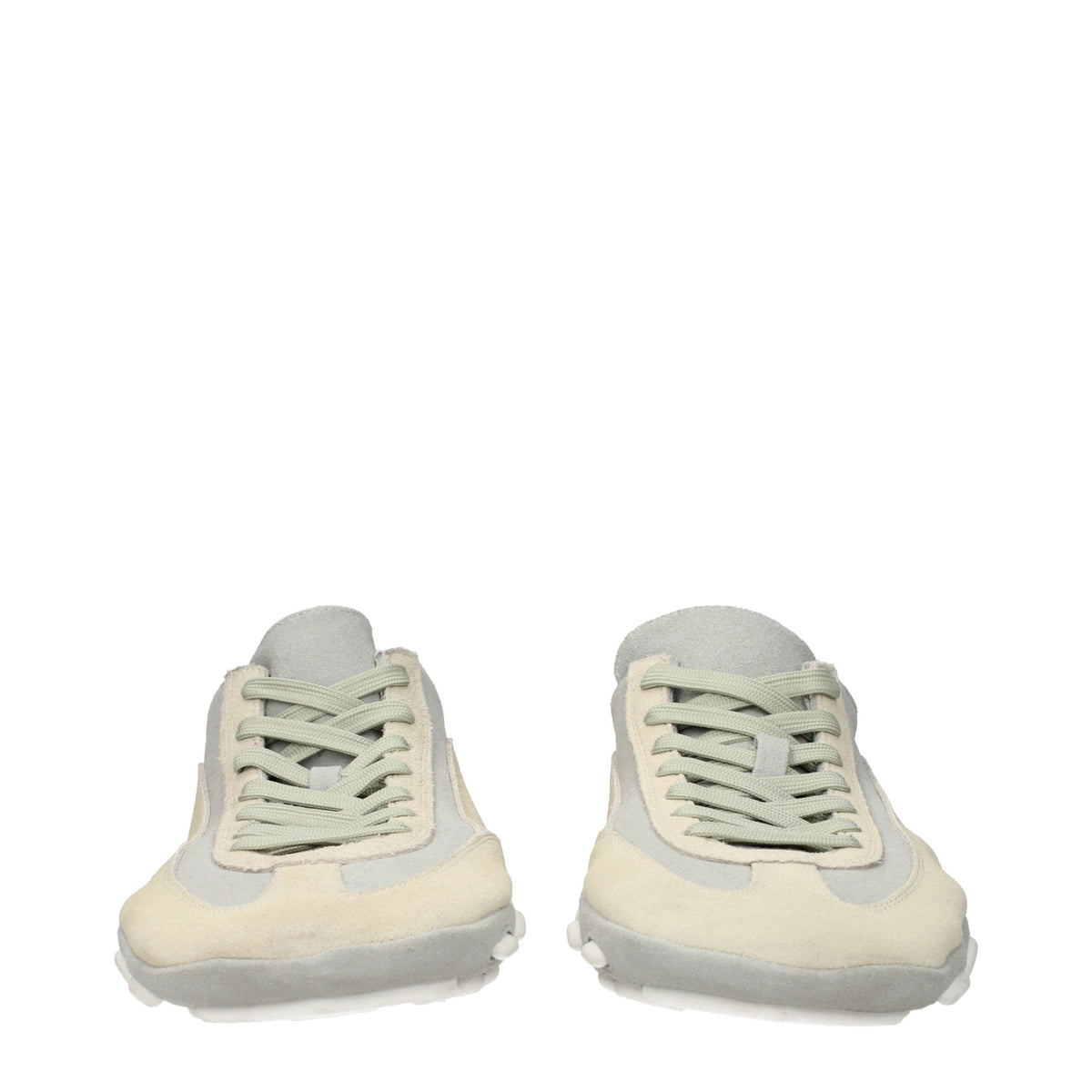 Magliano Beige Leather Low Top Sneakers - Eljoys Fashion 