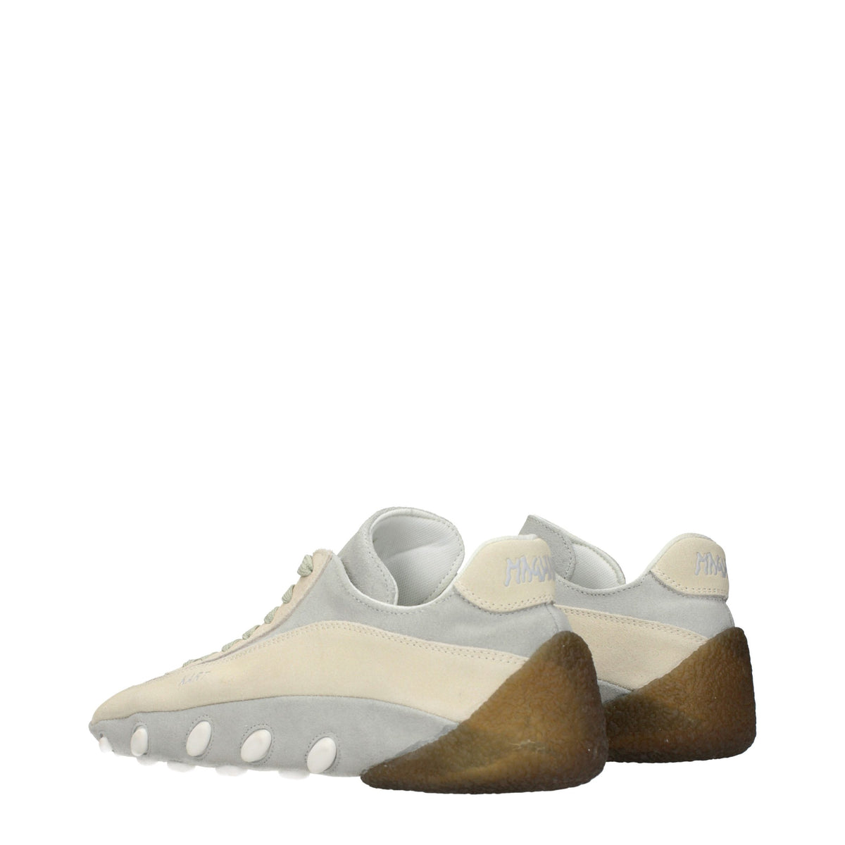 Magliano Beige Leather Low Top Sneakers - Eljoys Fashion 