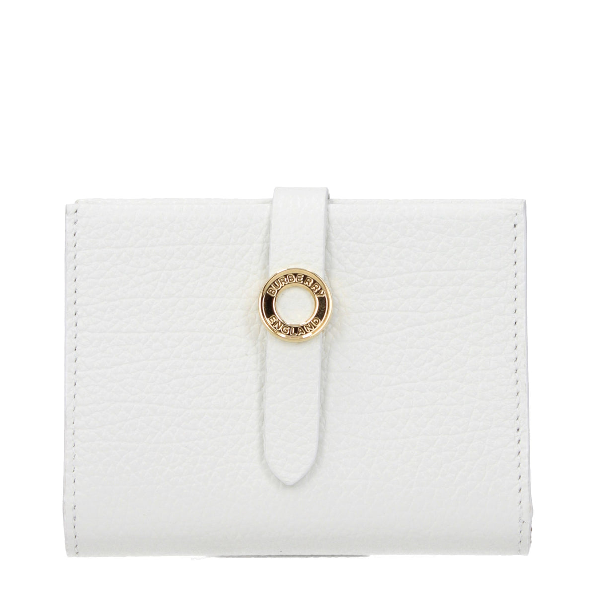Burberry White Leather Wallet - Eljoys Fashion 