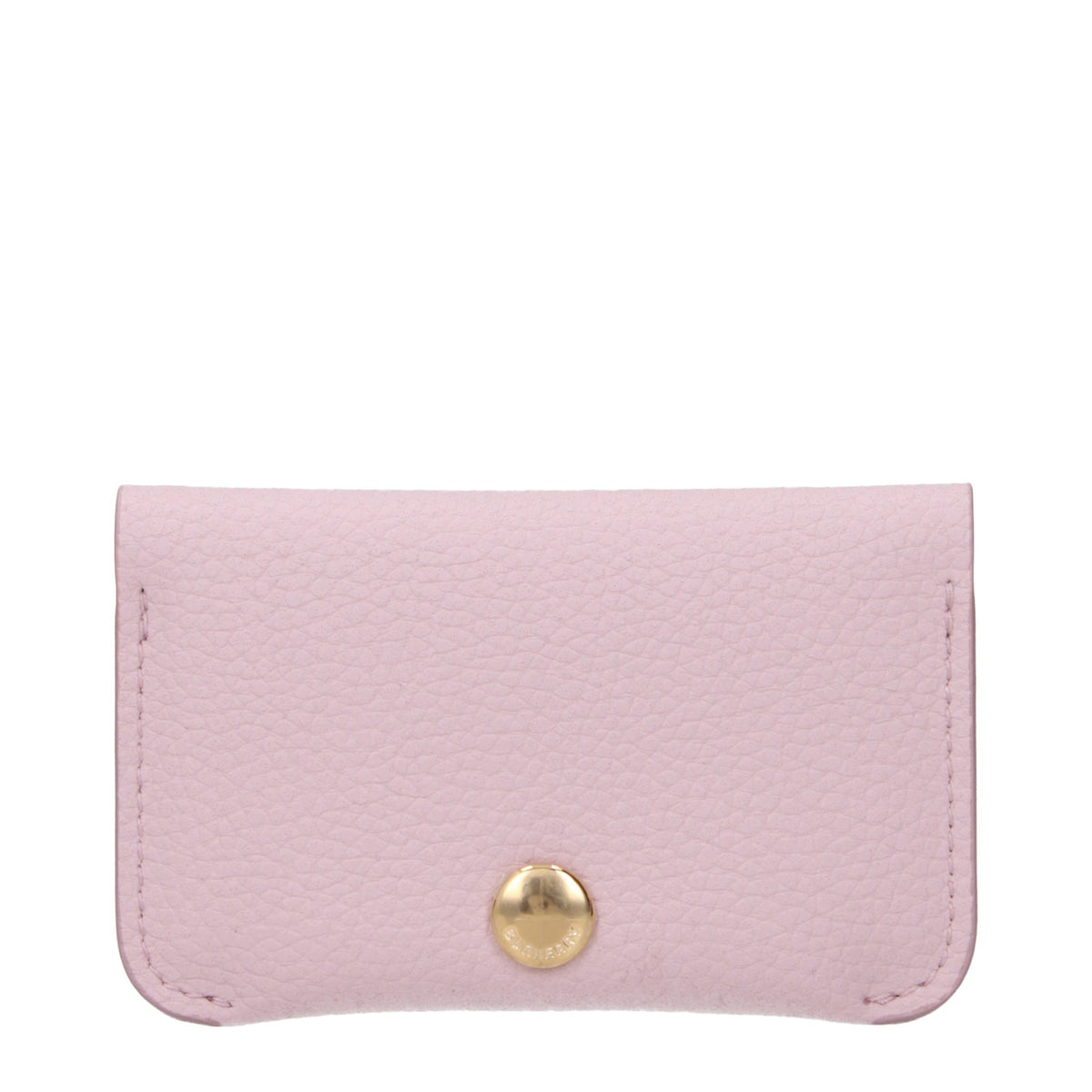 Burberry Pink Leather Cardholder - Eljoys Fashion 