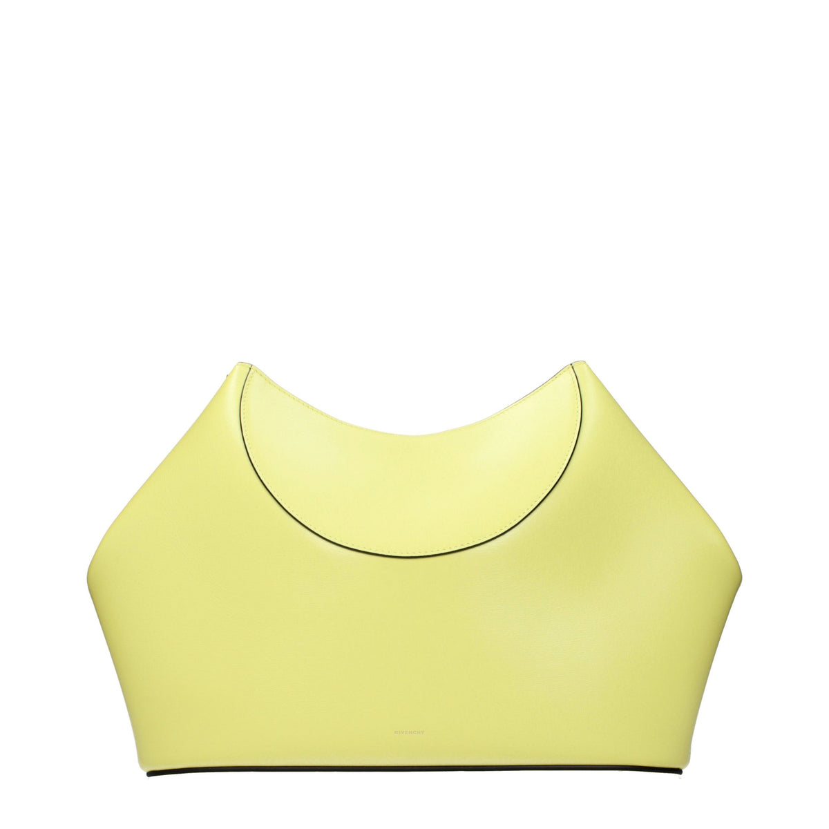 Givenchy Yellow Leather Clutch Bag - Eljoys Fashion 