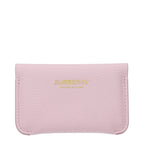 Burberry Pink Leather Cardholder - Eljoys Fashion 