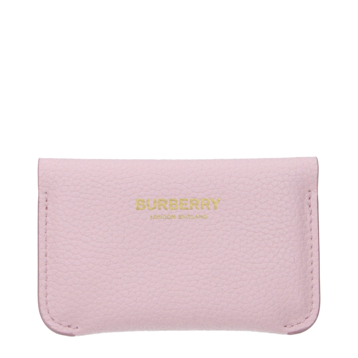 Burberry Pink Leather Cardholder - Eljoys Fashion 