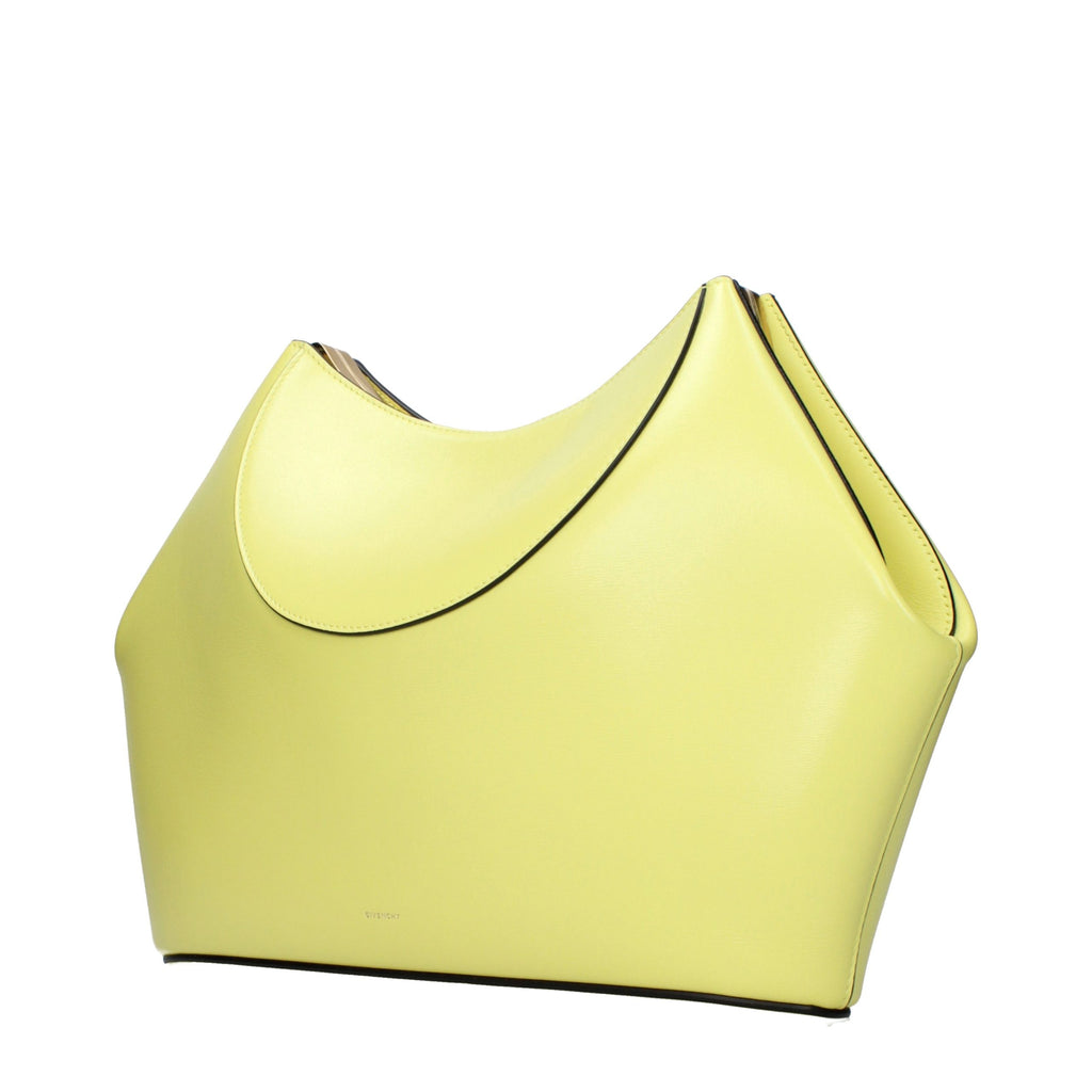 Givenchy Yellow Leather Clutch Bag - Eljoys Fashion 