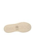 Jimmy Choo Beige Leather Low Top Sneakers - Eljoys Fashion 