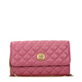 Versace Pink Leather Clutch Bag - Eljoys Fashion 