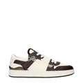 Jimmy Choo Beige Leather Low Top Sneakers - Eljoys Fashion 