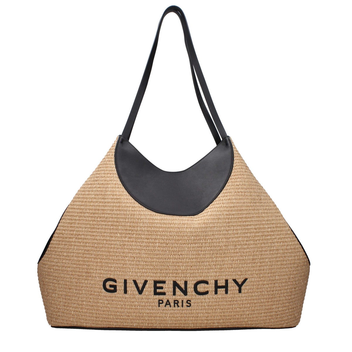 Givenchy Beige Raffia Shoulder Bag - Eljoys Fashion 