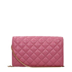 Versace Pink Leather Clutch Bag - Eljoys Fashion 