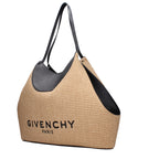 Givenchy Beige Raffia Shoulder Bag - Eljoys Fashion 