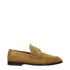 Jimmy Choo Brown Leather Slip-On Loafers - Eljoys Fashion 
