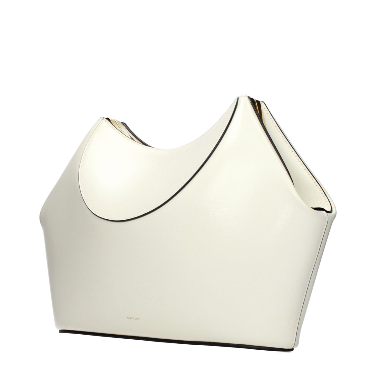 Givenchy Beige Leather Clutch Bag - Eljoys Fashion 