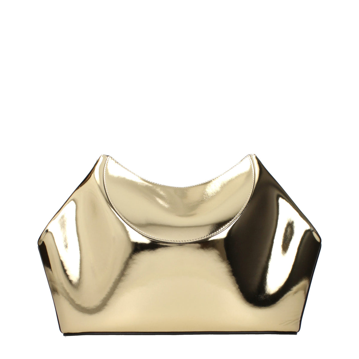 Givenchy Gold Leather Clutch Bag - Eljoys Fashion 