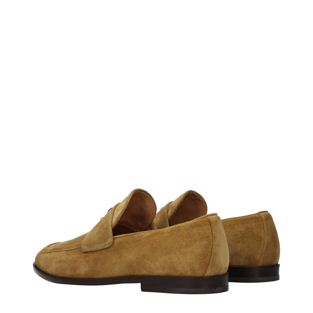 Jimmy Choo Brown Leather Slip-On Loafers - Eljoys Fashion 