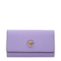 Versace Purple Leather Clutch Bag - Eljoys Fashion 