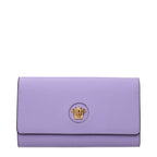 Versace Purple Leather Clutch Bag - Eljoys Fashion 