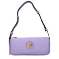 Versace Purple Leather Shoulder Bag - Eljoys Fashion 