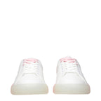Versace White Leather Low Top Sneakers - Eljoys Fashion 