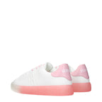 Versace White Leather Low Top Sneakers - Eljoys Fashion 