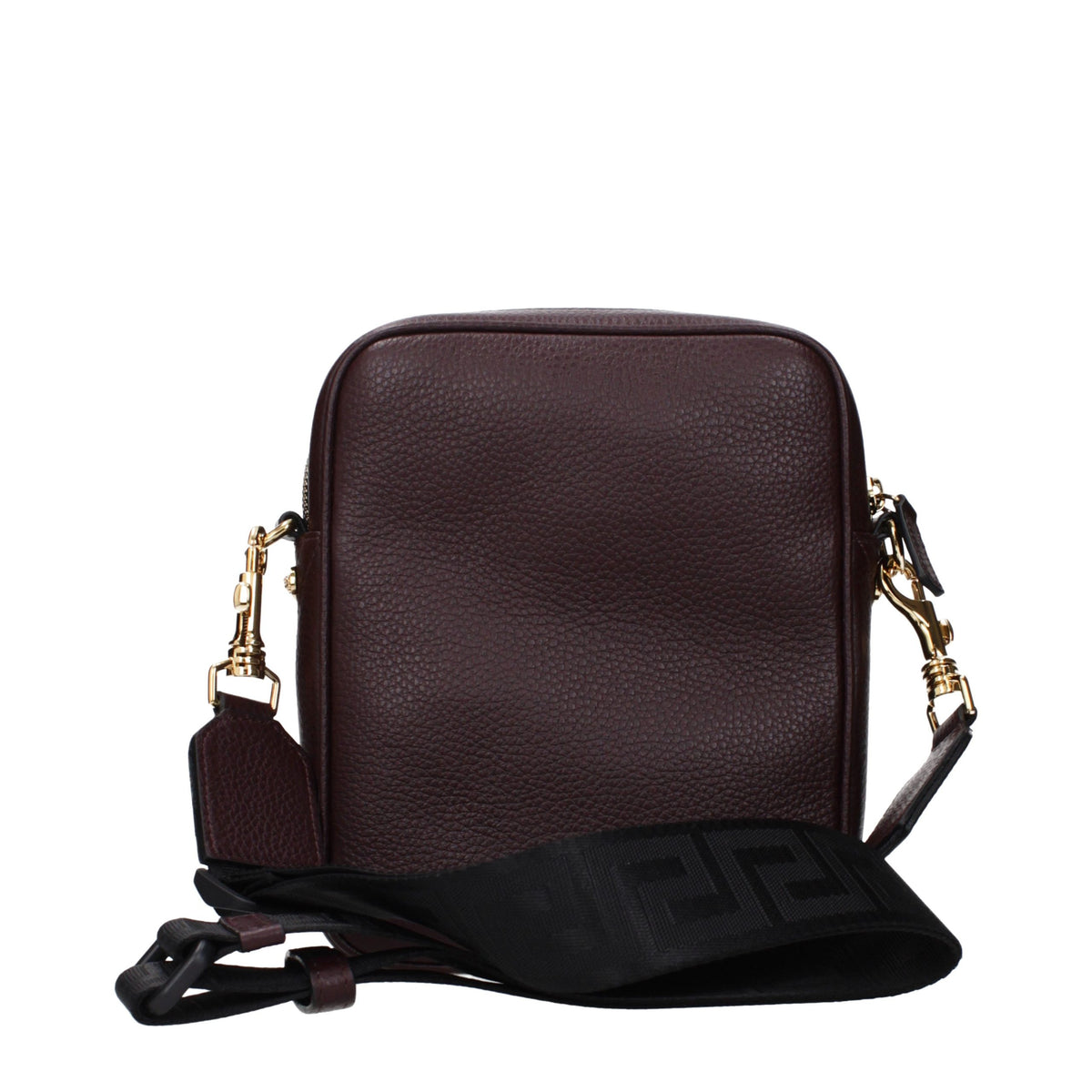 Versace Purple Leather Crossbody Bag - Eljoys Fashion 