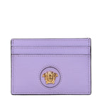 Versace Purple Leather Cardholder - Eljoys Fashion 