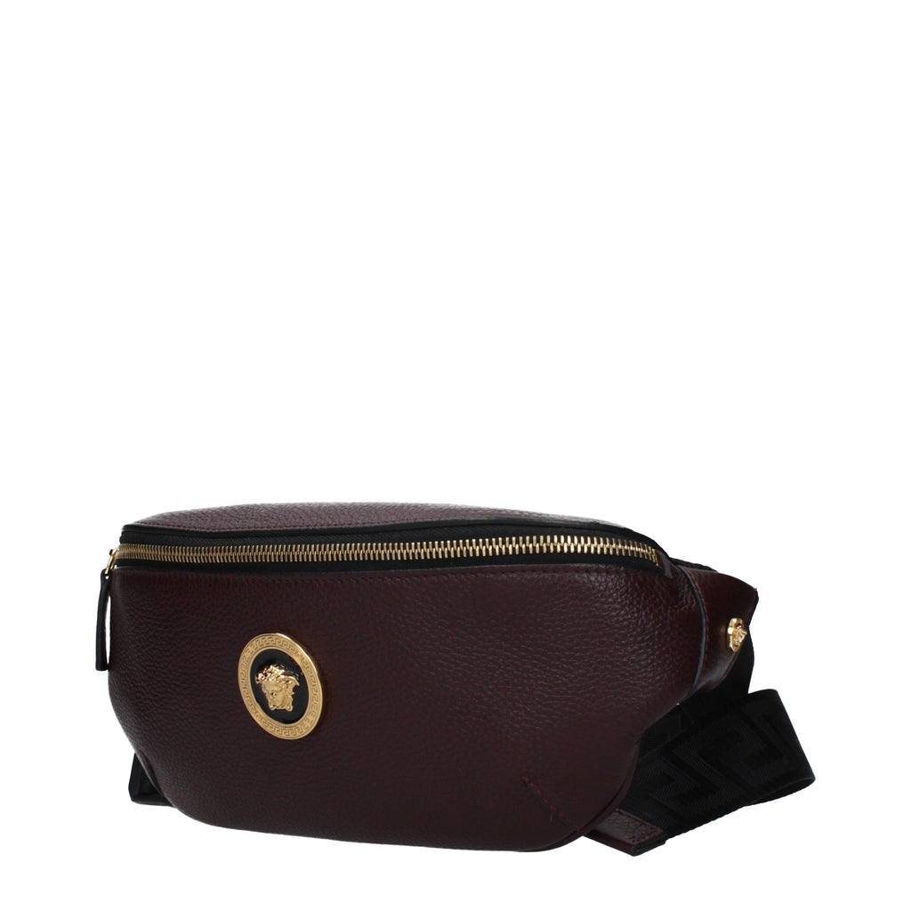 Versace Purple Leather Backpack - Eljoys Fashion 