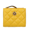 Versace Yellow Leather Wallet - Eljoys Fashion 