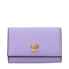Versace Purple Leather Wallet - Eljoys Fashion 