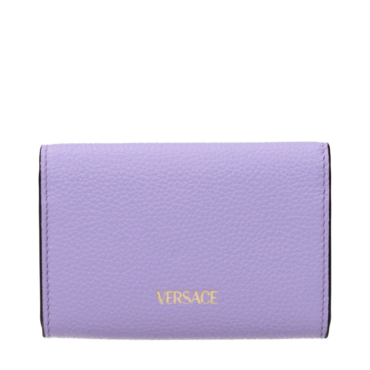 Versace Purple Leather Wallet - Eljoys Fashion 