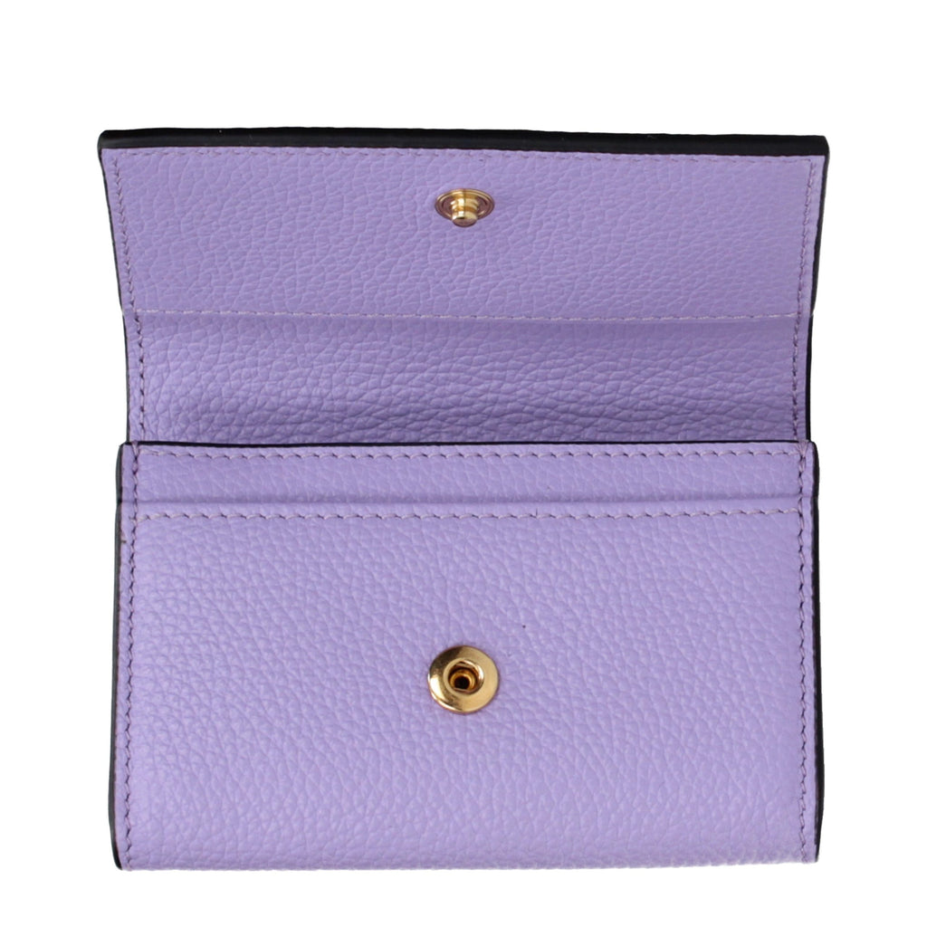 Versace Purple Leather Wallet - Eljoys Fashion 