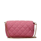 Versace Pink Leather Crossbody Bag - Eljoys Fashion 