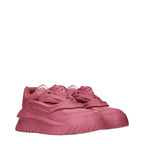 Versace Pink Leather Chunky Sneakers - Eljoys Fashion 