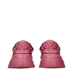 Versace Pink Leather Chunky Sneakers - Eljoys Fashion 