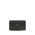 Dolce & Gabbana Black Calf Leather Bos Taurus Shoulder Bag - Eljoys Fashion 