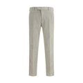 PT Torino Gray Cotton Casual Pants - Eljoys Fashion 