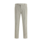 PT Torino Gray Cotton Casual Pants - Eljoys Fashion 