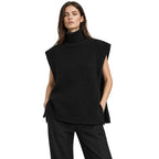 Max Mara Black Cashmere Waistcoat