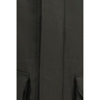 GR10K Black Polyester Parka