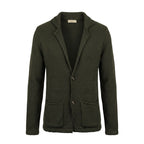 Roberto Pepe Luxury Green Wool Men's Sweater