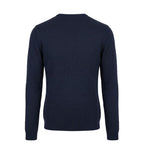 Roberto Pepe Luxury Blue Cotton Men's Sweater