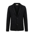 Roberto Pepe Luxury Black Wool Men's Sweater