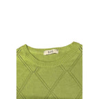 Roberto Pepe Luxury Green Cotton Men Sweater