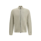 C.P. Company Beige Wool Oves Aries Cardigan