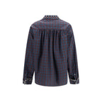 Marni Blue Cotton Dress Shirt