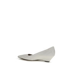 The Row White Lamb Ovis Aries Platform Pumps