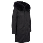 Mr&Mrs Italy Black Cotton Women Jacket