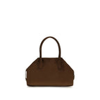 THEMOIRè Brown Suede Leather Handbag